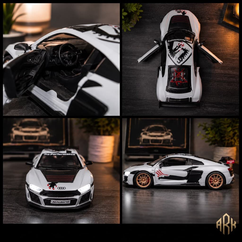 ARK art in car showroom